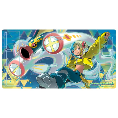 Canary & Mega Eelektross - Pokémon Card Game Rubber Playmat