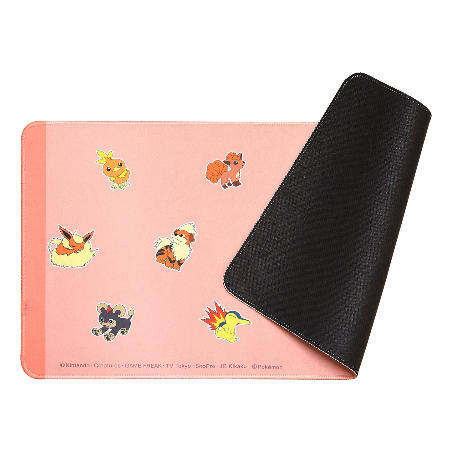 Fire Type Pokémon Desk Mat