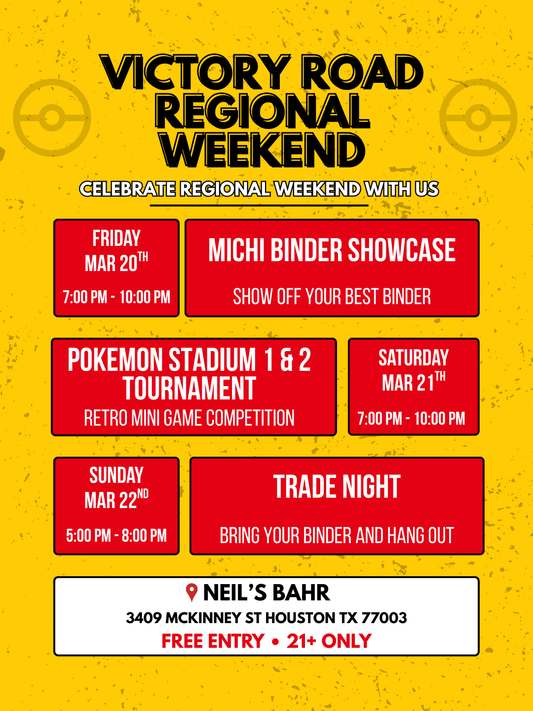 Celebrate Pokémon Regional Weekend in Houston