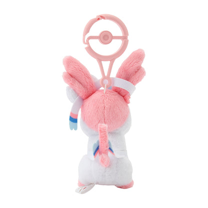 Sylveon Mascot with Carabiner Clip