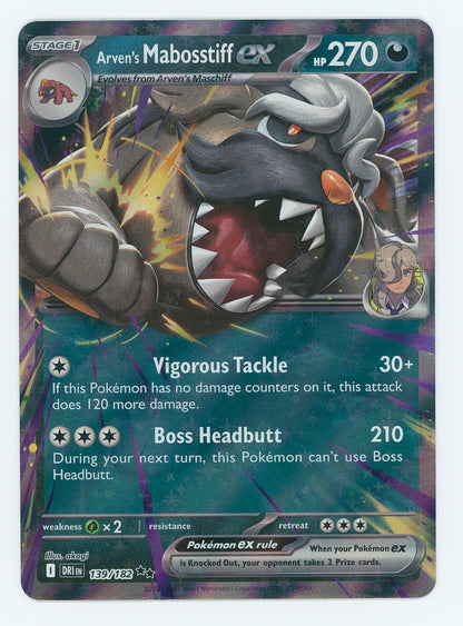 Arven's Mabosstiff ex - SV10: Destined Rivals - #139/182