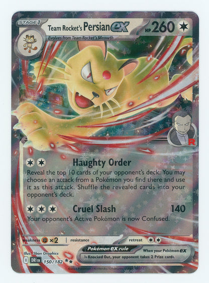 Team Rocket's Persian ex - SV10: Destined Rivals - #150/182