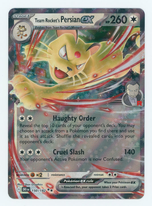 Team Rocket's Persian ex - SV10: Destined Rivals - #150/182