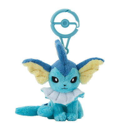 Vaporeon Mascot with Carabiner Clip