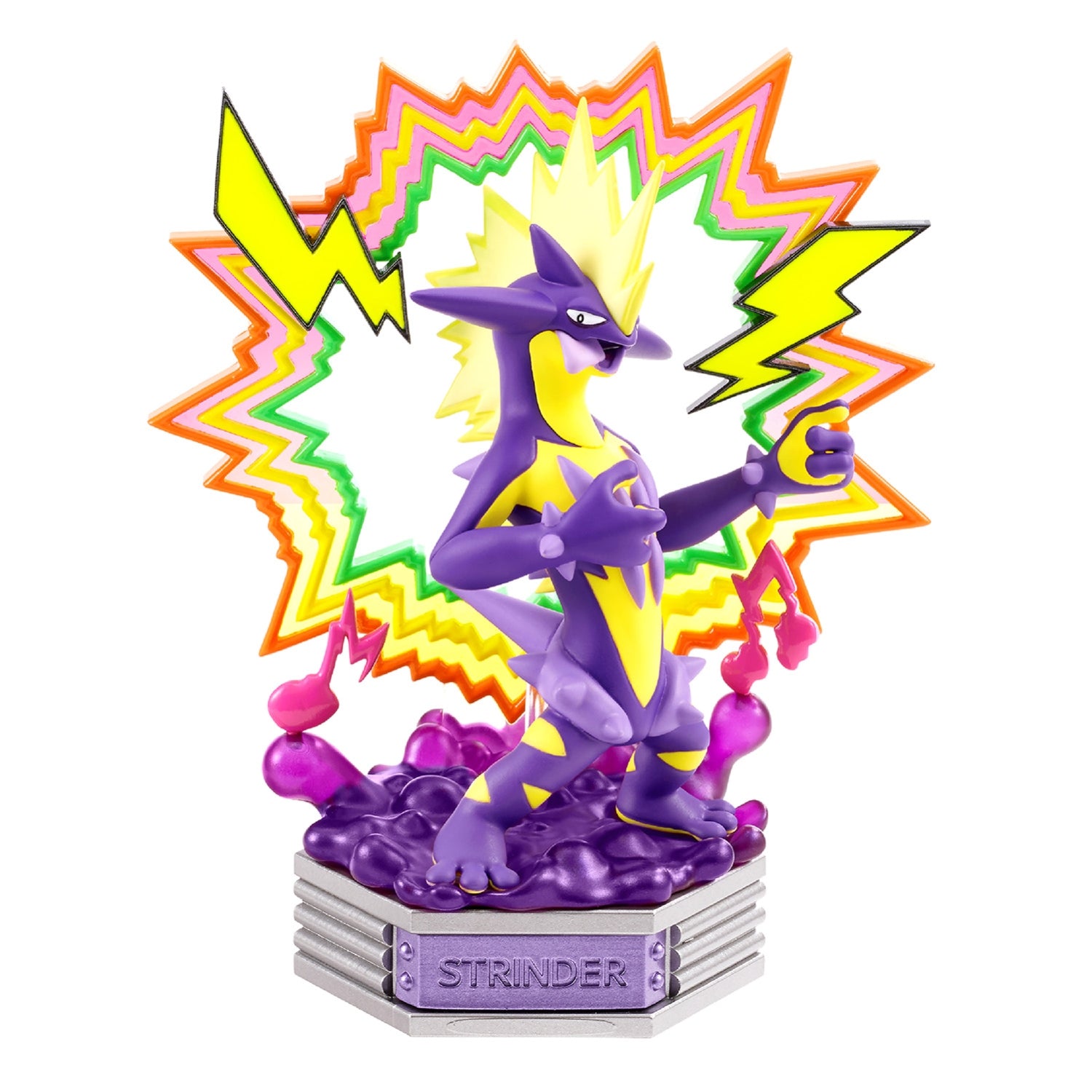 Pokemon Neon Party - Toxtricity Amped Form Figure Electric