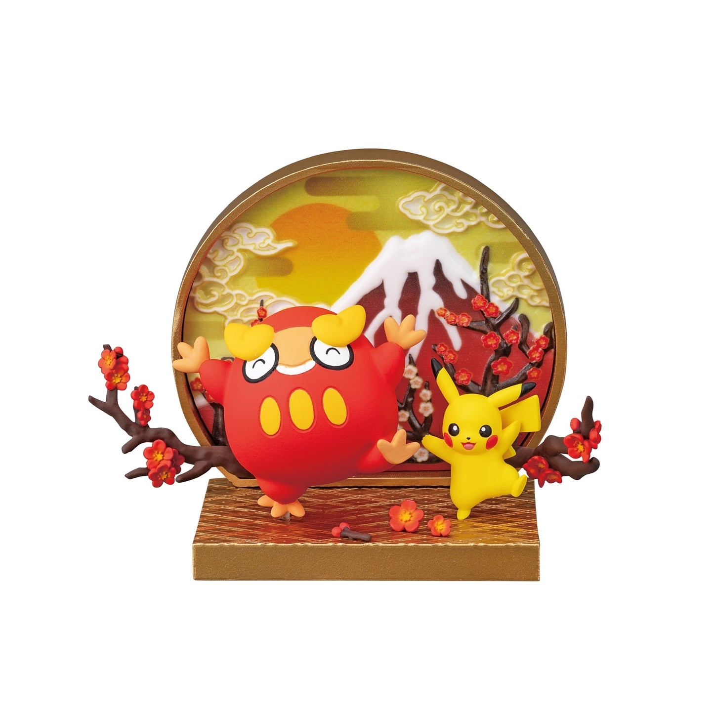 Japanese Style Window Collection - Pikachu & Darumaka