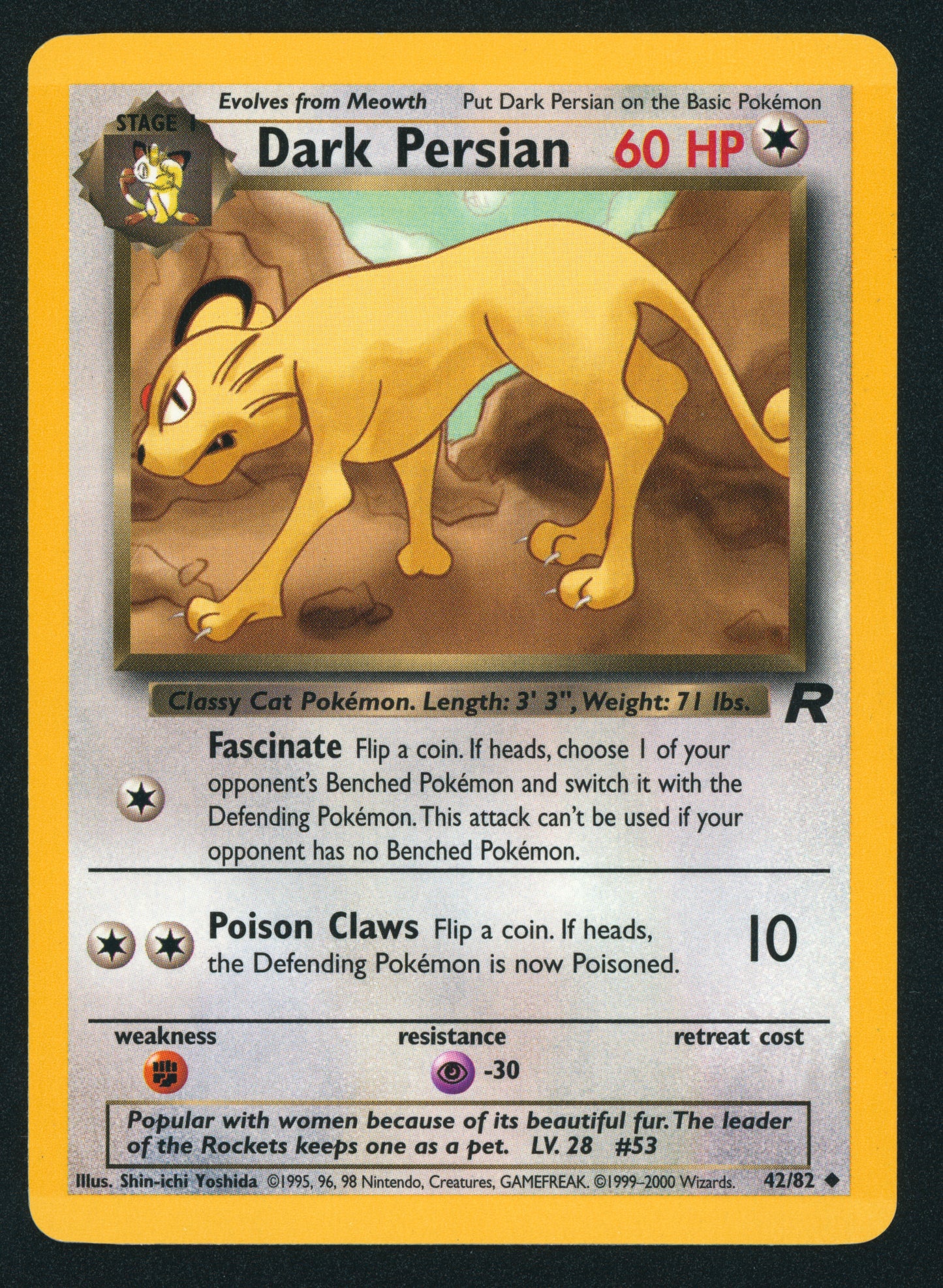 Dark Persian - Team Rocket