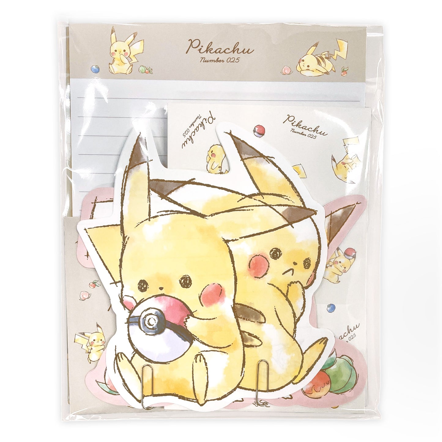 Letter Stationary Set - Pikachu Number 025