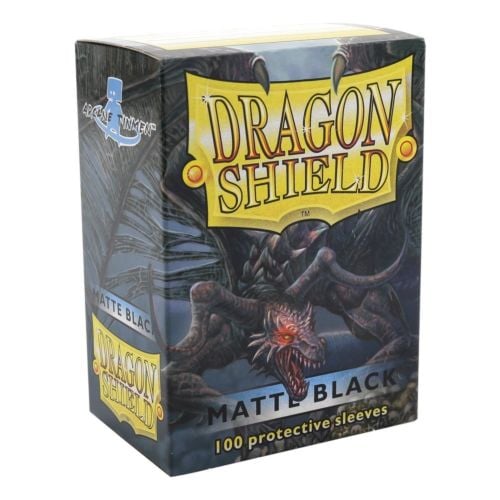 Dragon Shield Card Sleeves - Matte Black