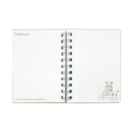 A6 Ruled W-Ring Notebook - Snack Time