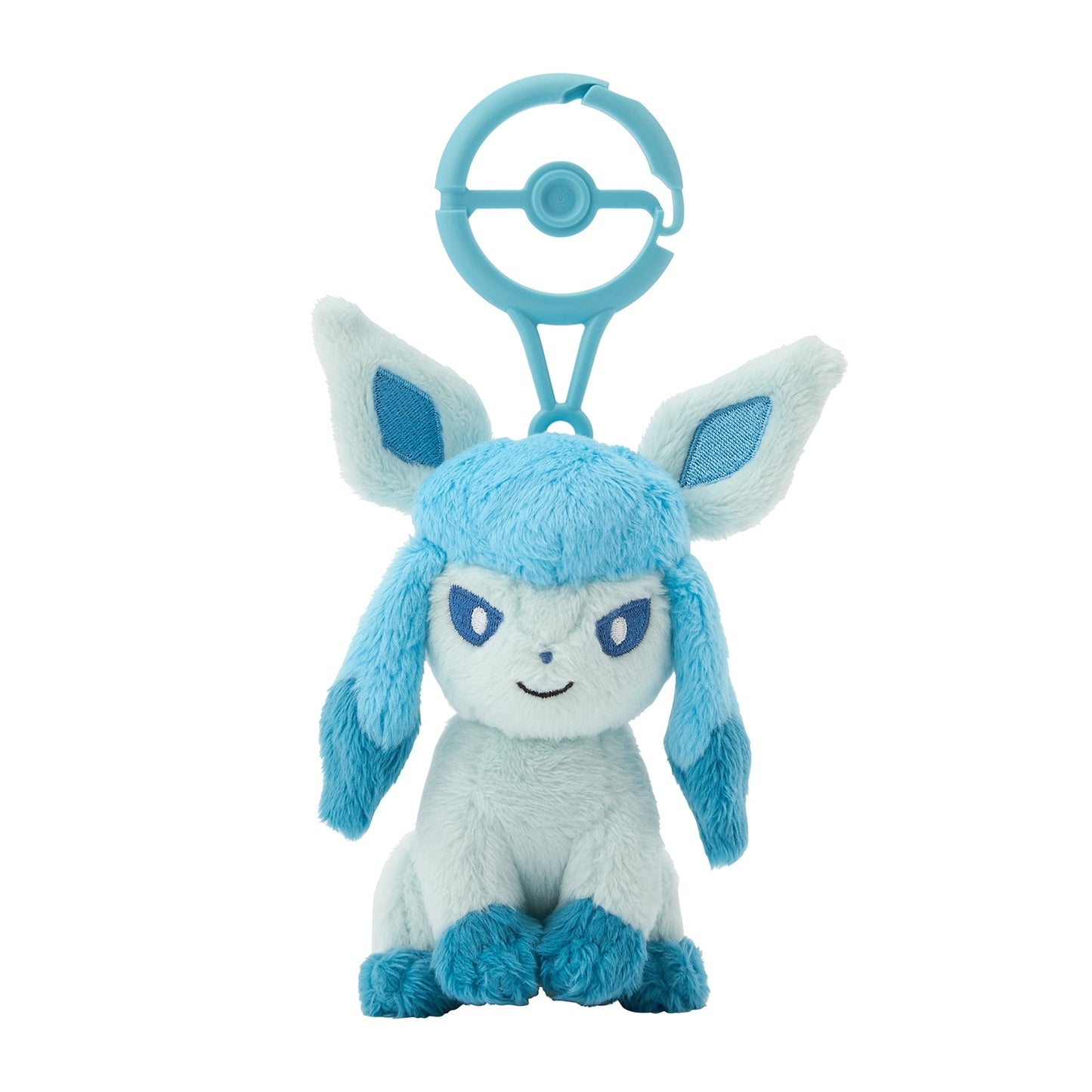 Glaceon Mascot with Carabiner Clip