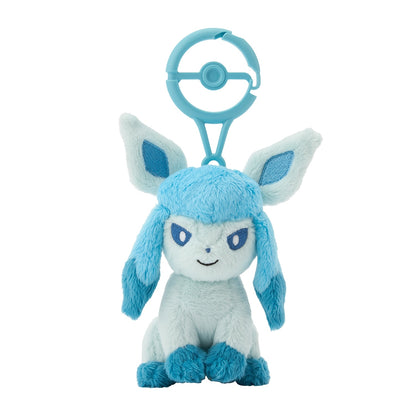 Glaceon Mascot with Carabiner Clip