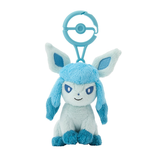 Glaceon Mascot with Carabiner Clip