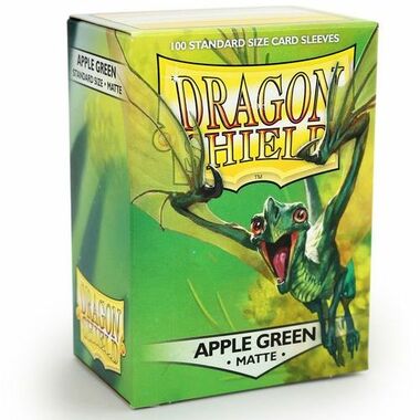 Dragon Shield Card Sleeves - Matte Apple Green