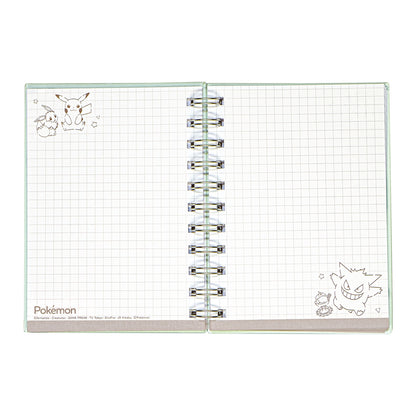 A6 W-Ring Notebook - Pokemon Cafe