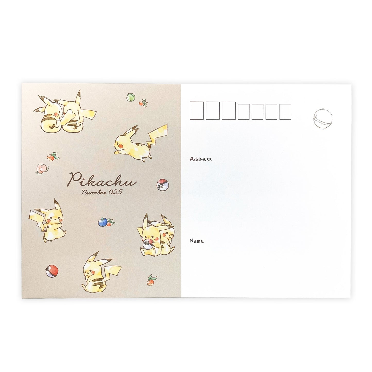 Letter Stationary Set - Pikachu Number 025