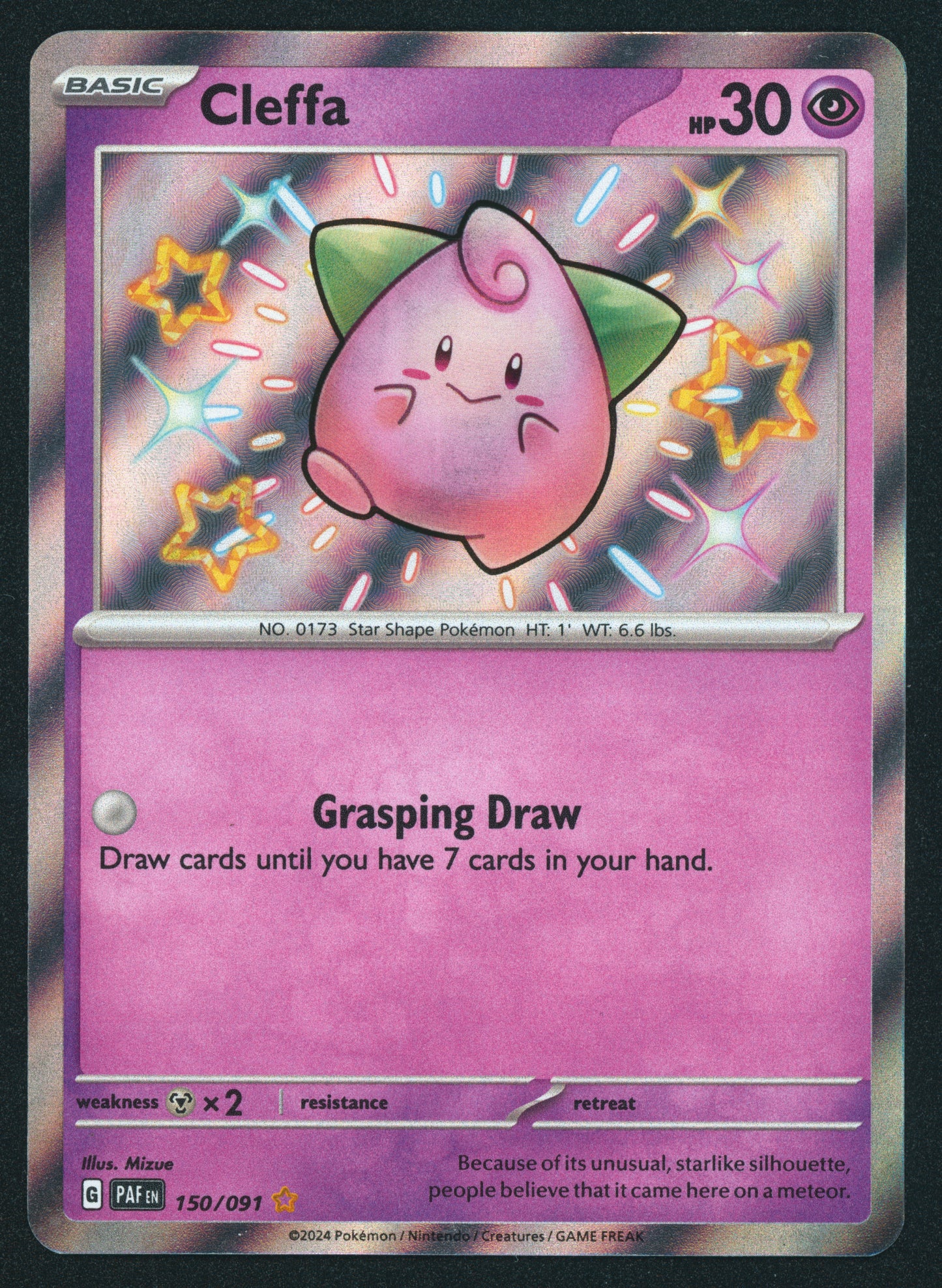 Cleffa - Paldean Fates