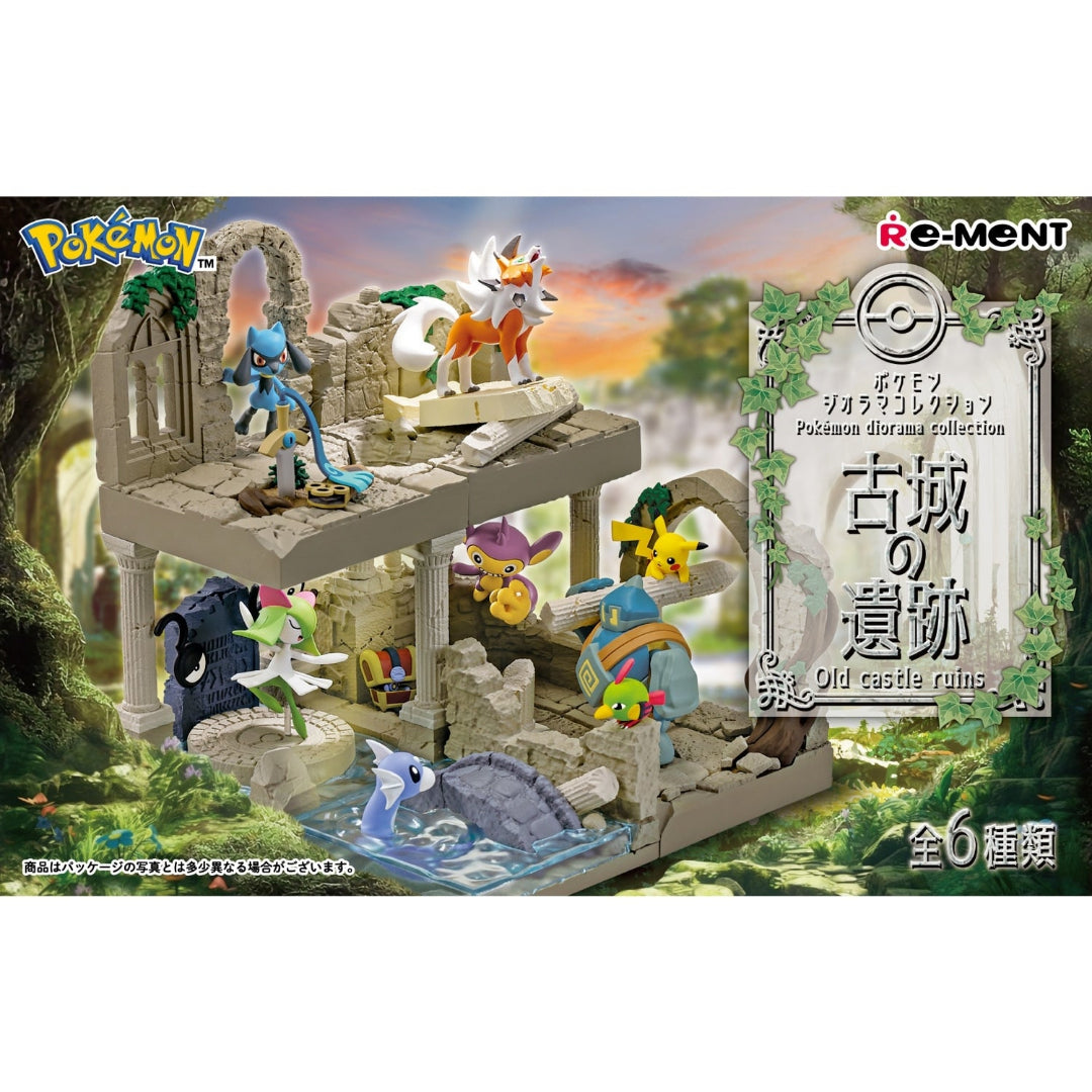 Diorama Collection: Old Castle Ruins - Aipom