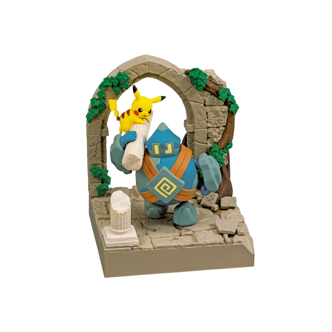 Diorama Collection: Old Castle Ruins - Pikachu