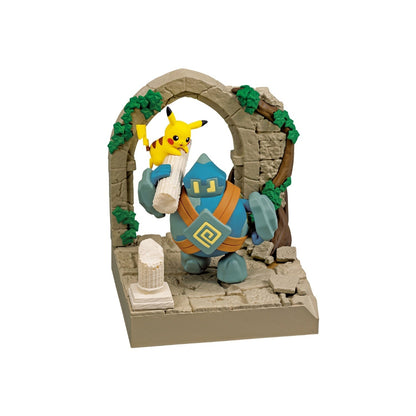 Diorama Collection: Old Castle Ruins - Pikachu
