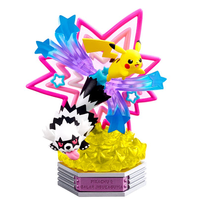 Pokémon Neon Party - Pikachu and Galarian Zigzagoon