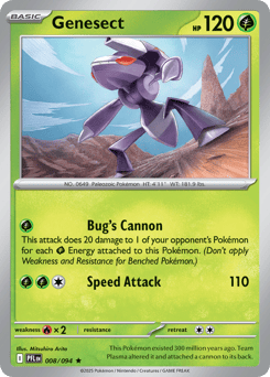 Genesect 008/094 — Holo — EN