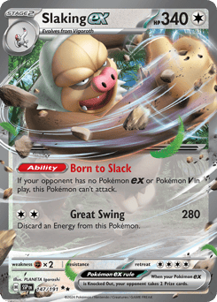 Slaking ex 147/191 — Holo — EN
