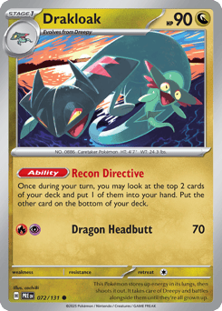 Drakloak 072/131 — RevHolo — EN