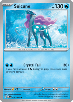 Suicune 026/094 — RevHolo — EN